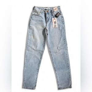 Celebrity Pink Slouchy Slim Straight Light Wash Jeans